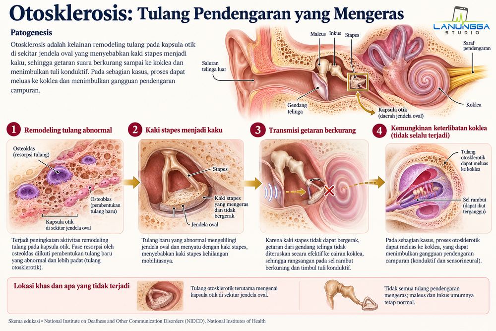 Otosklerosis: Tulang Pendengaran yang Mengeras