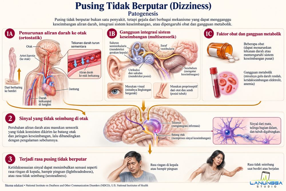 Pusing Tidak Berputar (Dizziness)