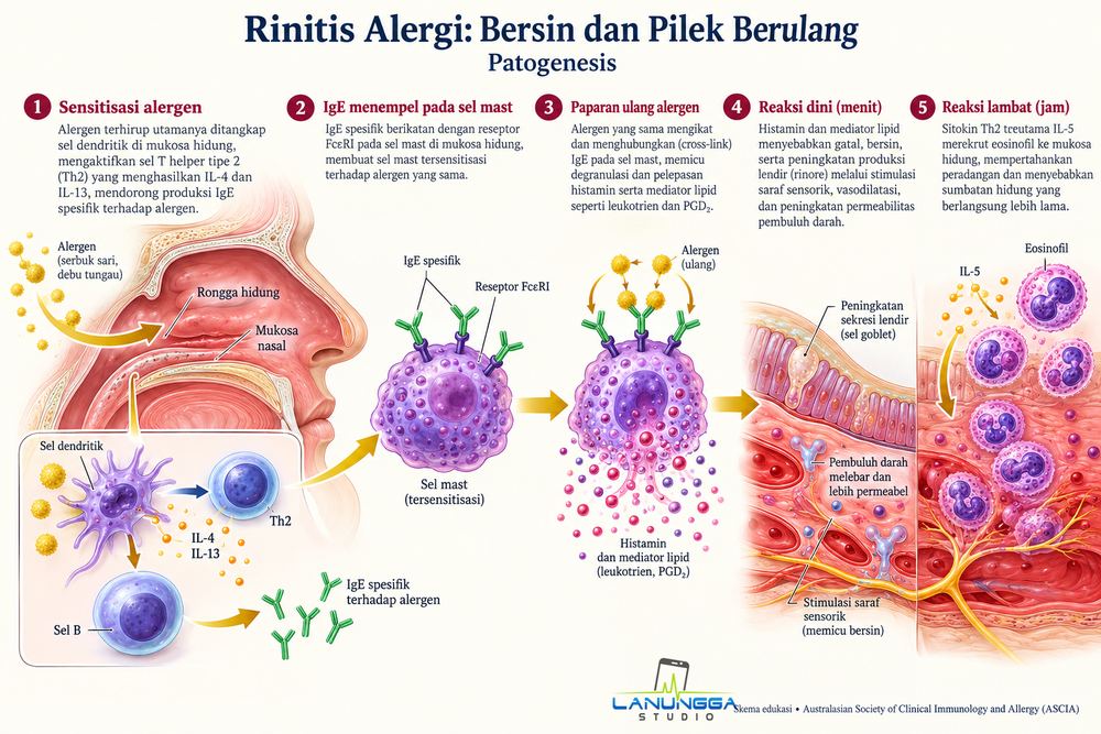 Rinitis Alergi: Bersin dan Pilek Berulang