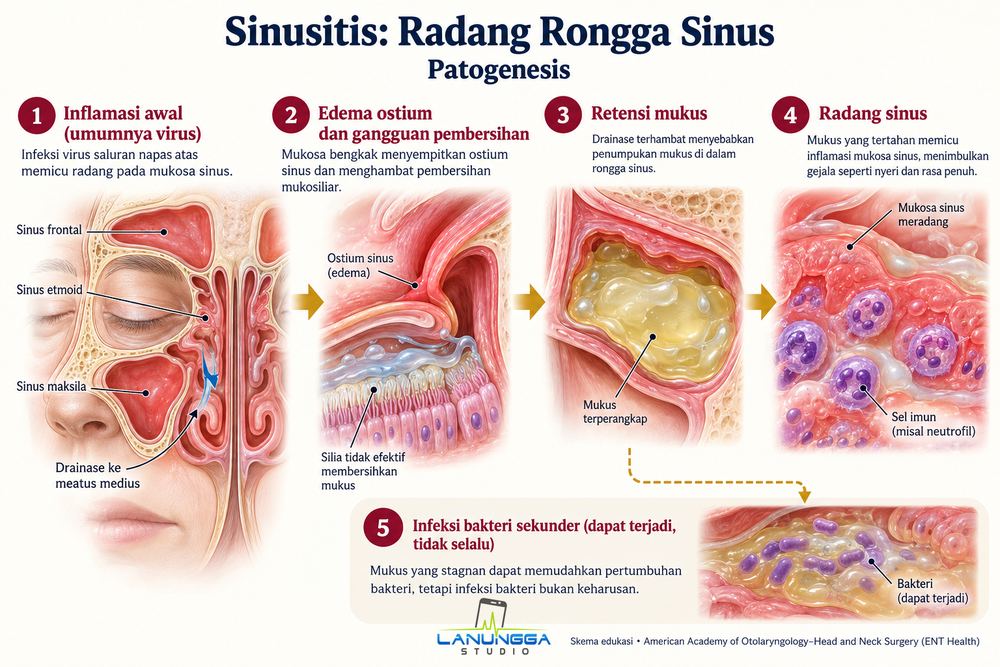 Sinusitis: Radang Rongga Sinus