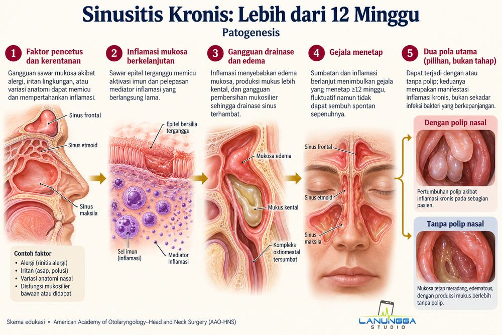Sinusitis Kronis: Lebih dari 12 Minggu