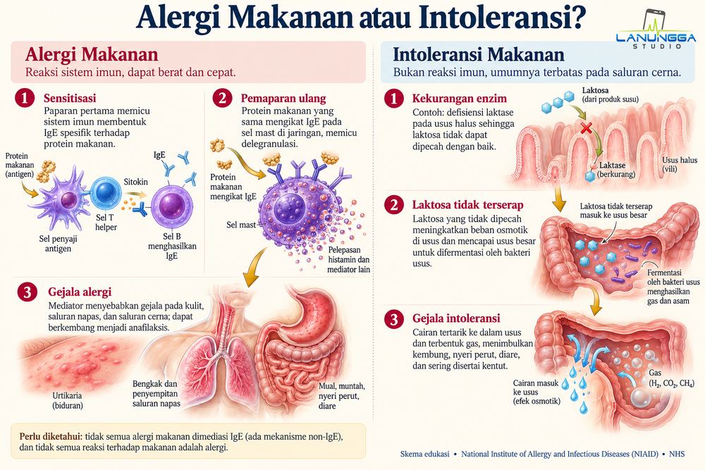 Alergi Makanan atau Intoleransi?