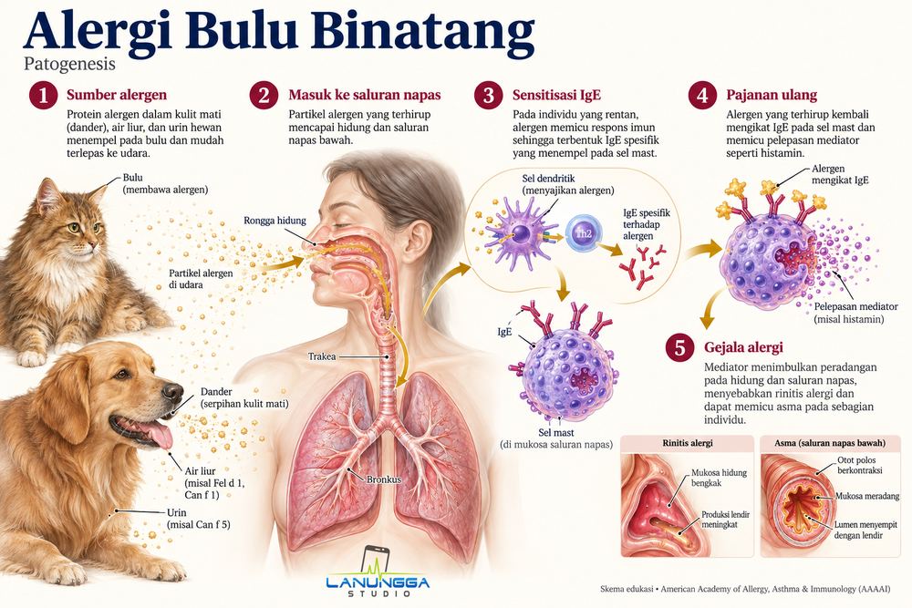 Alergi Bulu Binatang