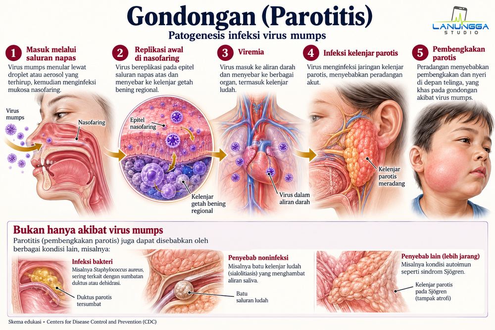 Gondongan (Parotitis)