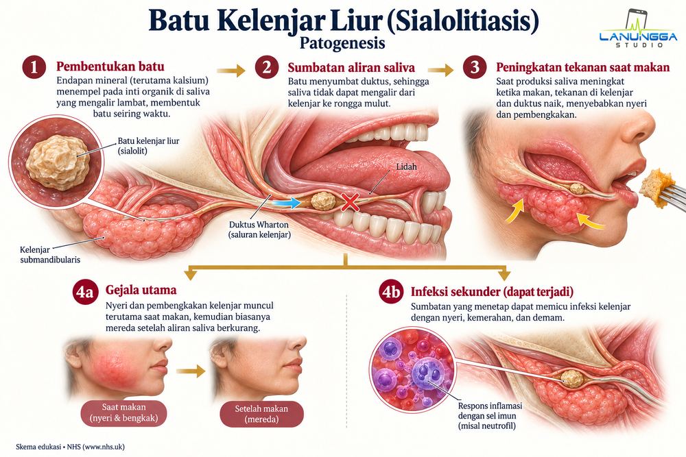 Batu Kelenjar Liur (Sialolitiasis)