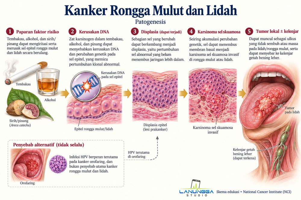 Kanker Rongga Mulut dan Lidah