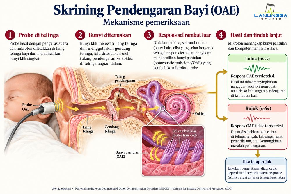 Skrining Pendengaran Bayi (OAE)