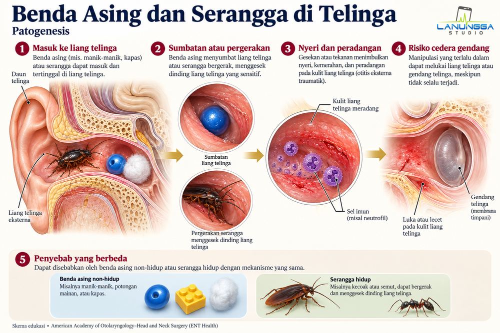 Benda Asing dan Serangga di Telinga