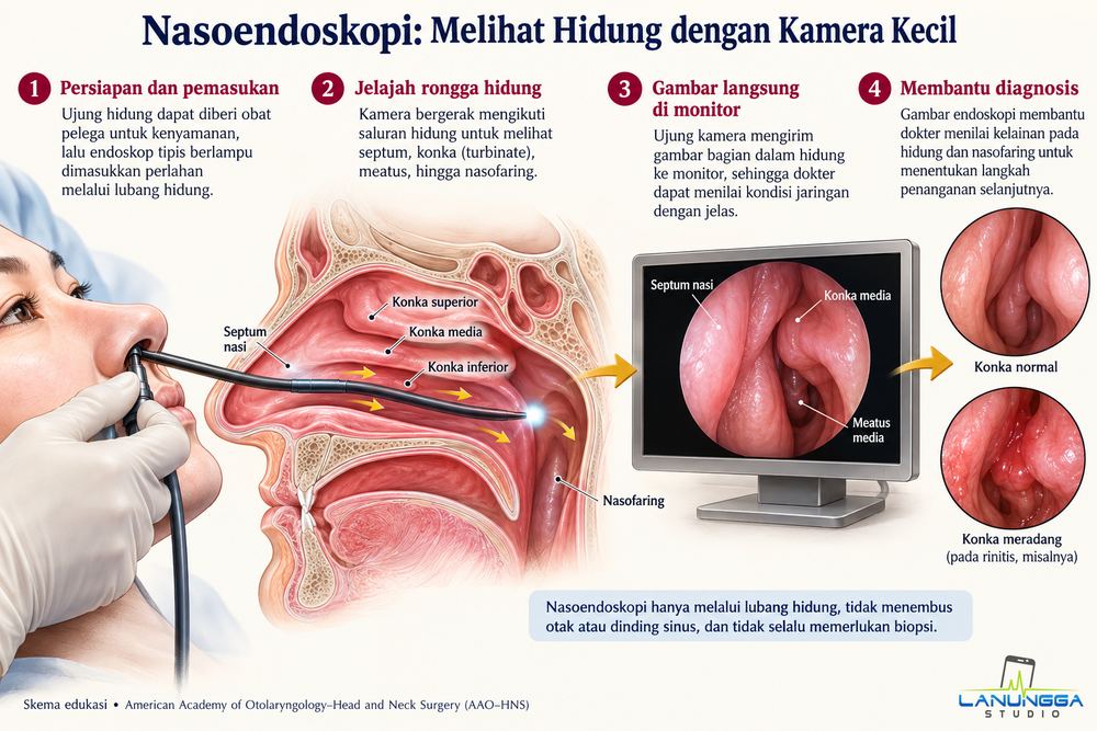 Nasoendoskopi: Melihat Hidung dengan Kamera Kecil