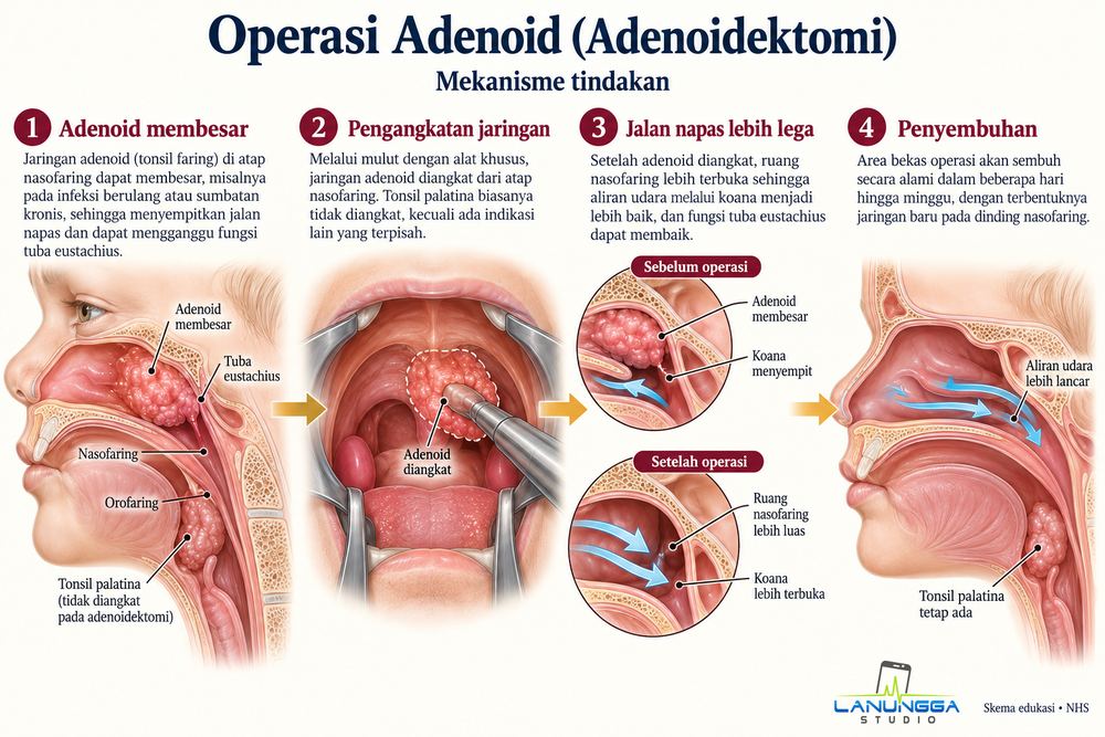 Operasi Adenoid (Adenoidektomi)