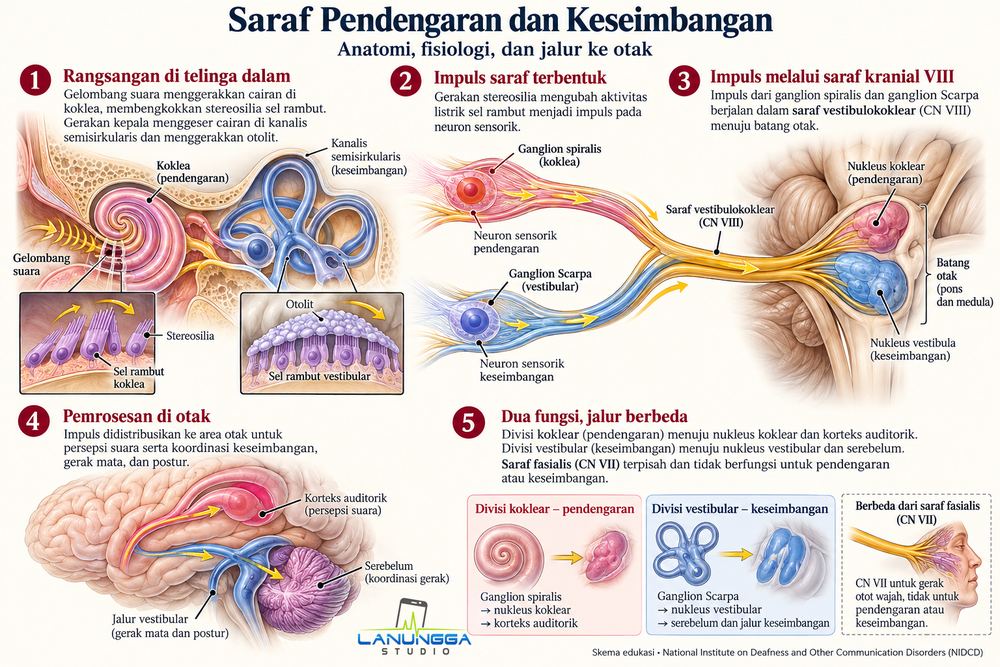 Saraf Pendengaran dan Keseimbangan