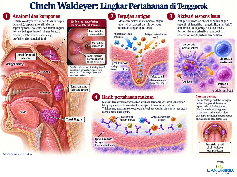 Cincin Waldeyer: Lingkar Pertahanan di Tenggorok