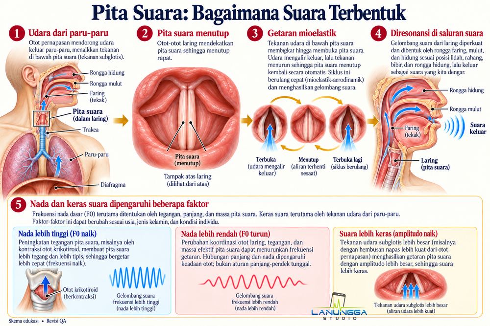 Pita Suara: Bagaimana Suara Terbentuk