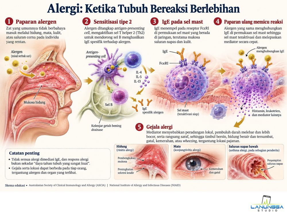 Alergi: Ketika Tubuh Bereaksi Berlebihan